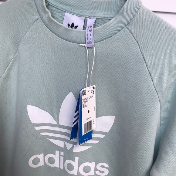 Adidas originals ash green sweater pullover - Picture 3 of 5